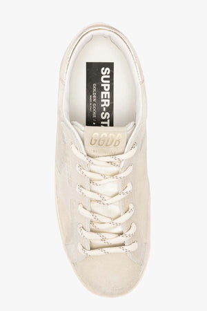 Super Star Suede Upper Toe And Togue Laminated Leather Heel Suede Star