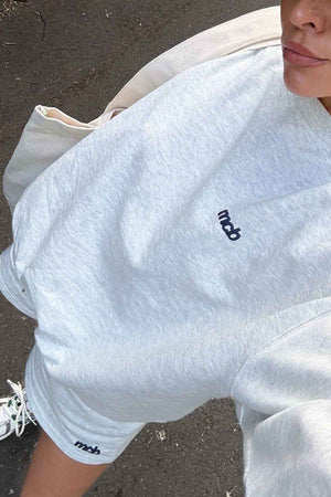 Signature Crewneck green / grey