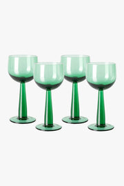 The Emeralds: Wine Glass Tall Set of 4