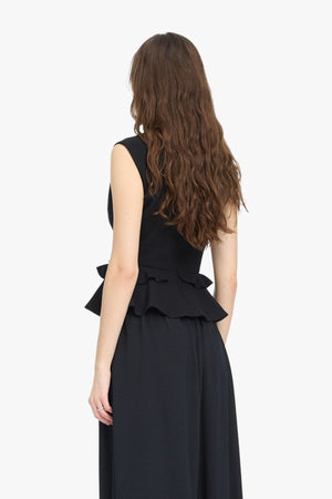 V-Neck Flower Top