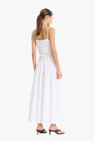 Ruched Midi Dress