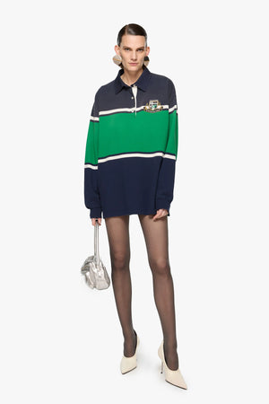 Polo sweater dress