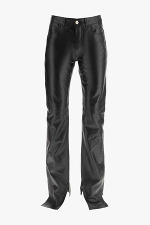 Leather Pants Pantaloni Lunghi