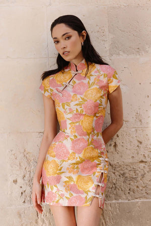 Jada Jacquard Mini Dress
