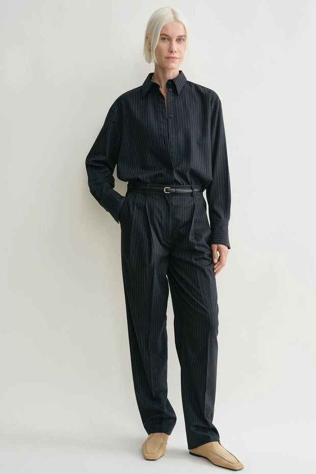 Tailored Pinstripe Trousers