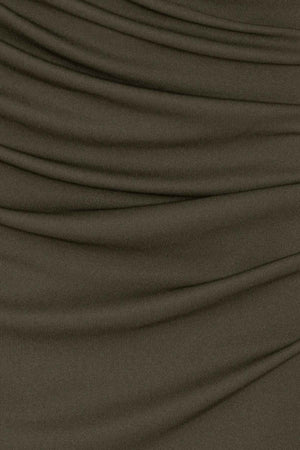 Draped One Shoulder Dress