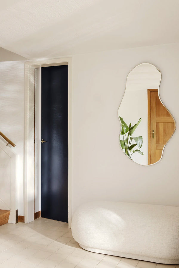 Pond Mirror Large Brass