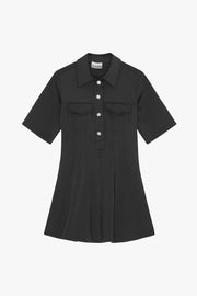 Scuba Neoprene Fitted Mini Dress