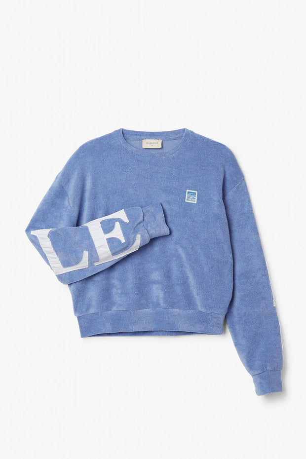 Terry Letter Sweatshirt