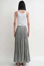 Crinkled Plissé Skirt