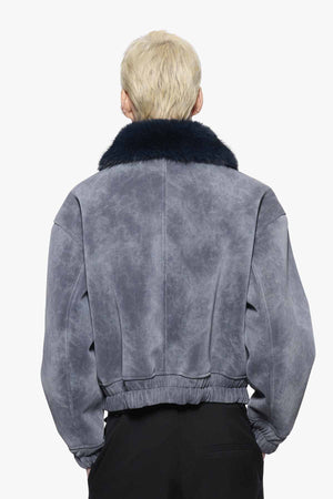 Emberly Jacket Faux Shearling Matte