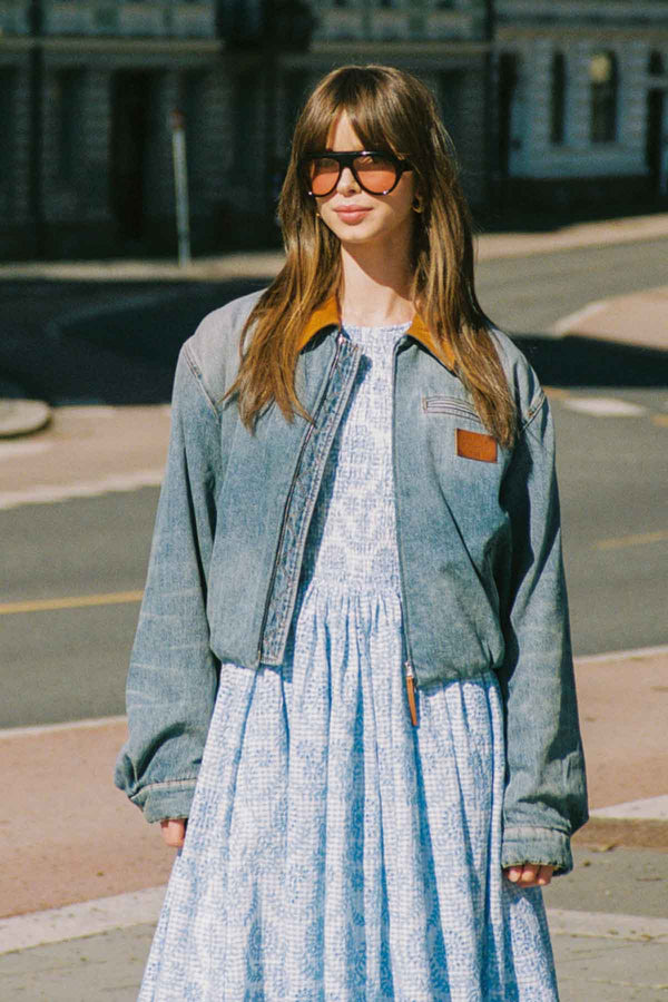 Cropped Denim Jacket