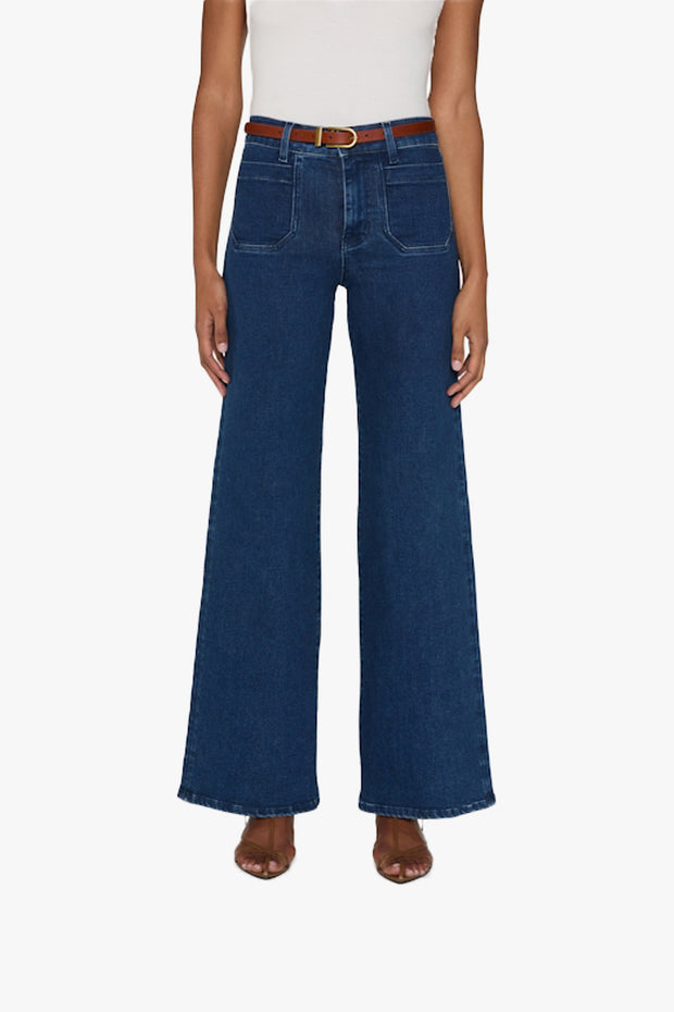 Le Slim Palazzo Modernist Pocket Jeans