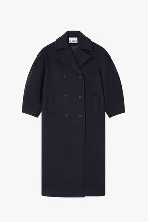 Peacoat Wool Long Coat