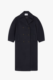 Peacoat Wool Long Coat