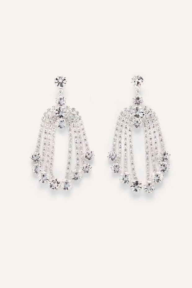 Assorted Crystal Cascade Earrings 01
