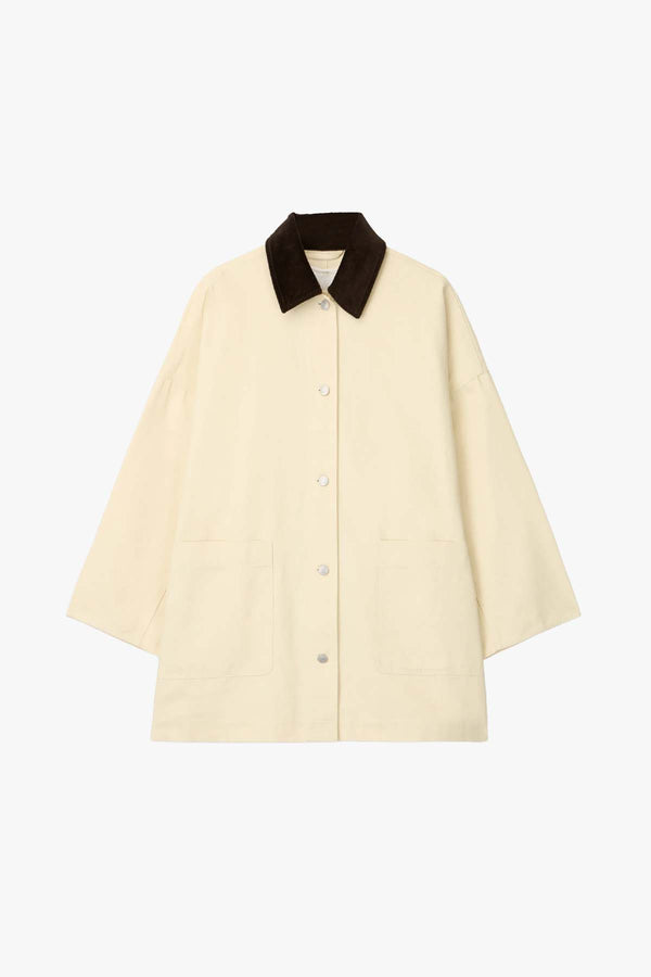 Oversized Canvas Jacket