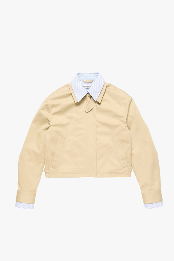 Shirt Collar Bomber Jacket