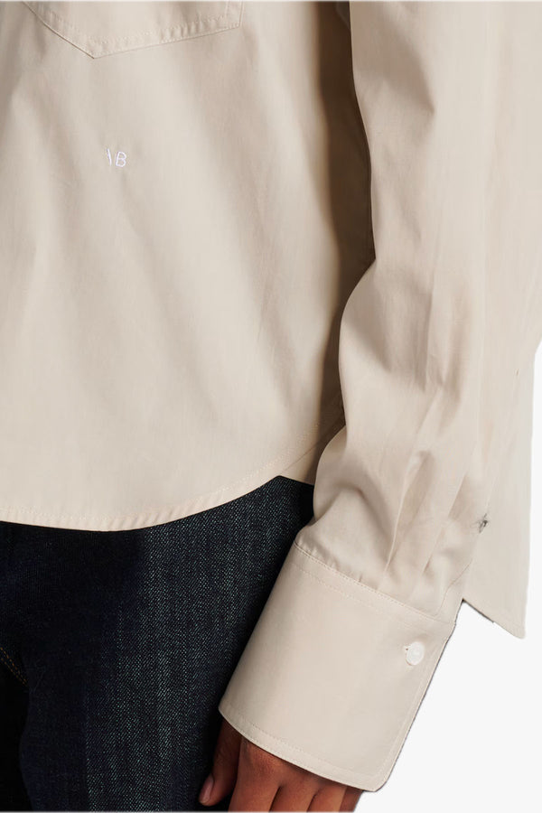 Cropped Long Sleeve Shirt