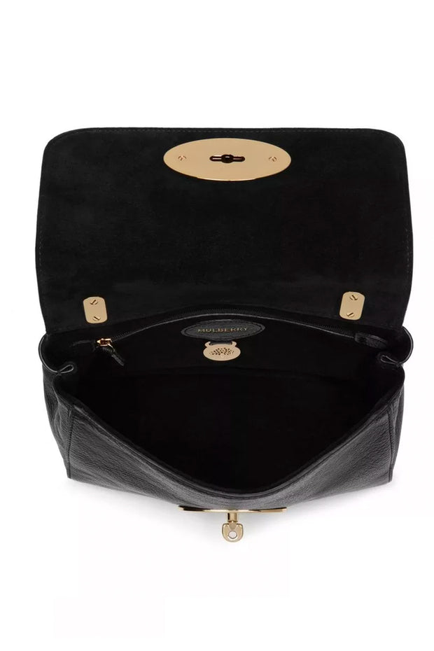 Mulberry Lily Glossy Goat Black