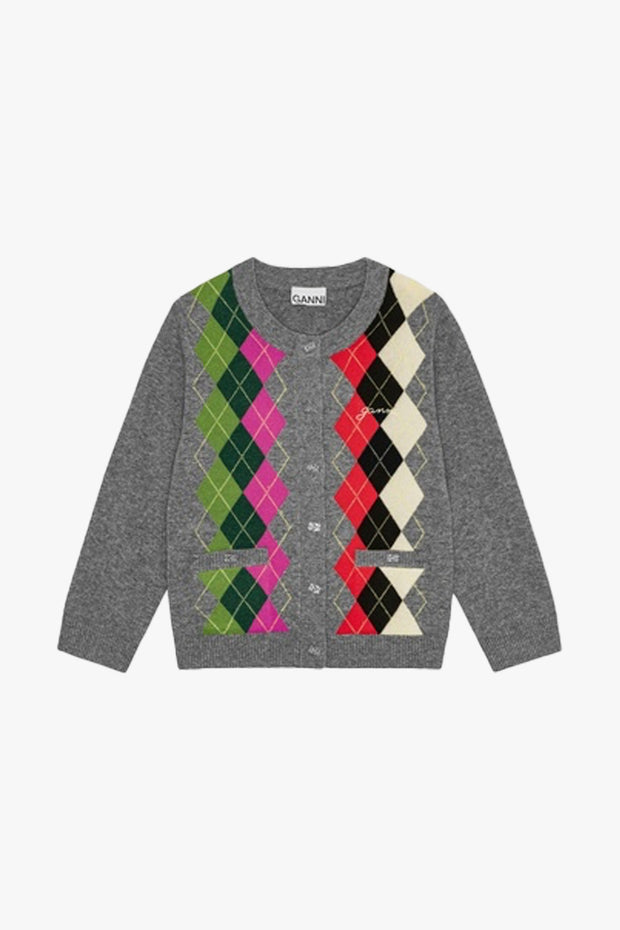 Cashmere Wool Mix Cardigan