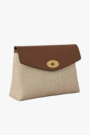 Large Darley Pouch Raffia
