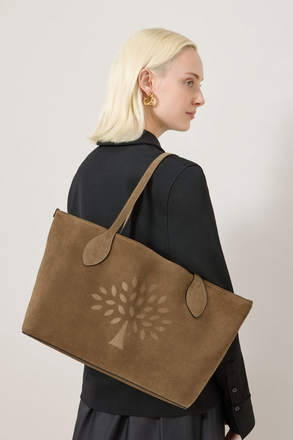 Suede Tote
