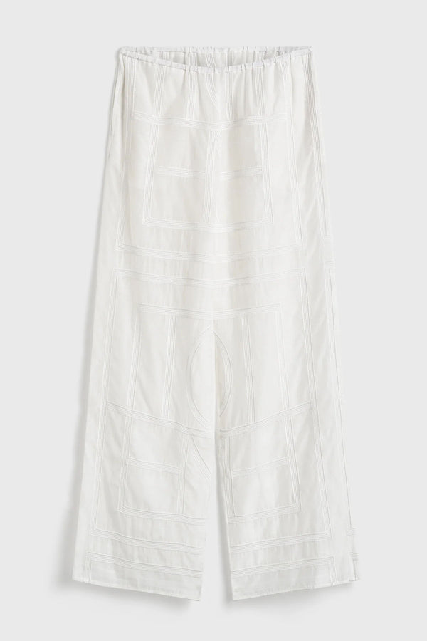 Monogram Crochet PJ Bottoms