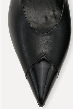 Leather Slingback Pump