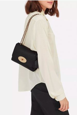 Mulberry Lily Glossy coat Black