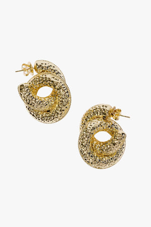 Petite Sasha Hoops Gold