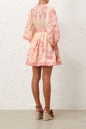 Lucky Plunge Mini Dress