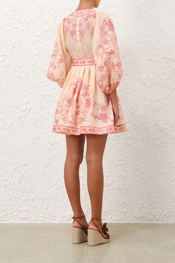 Lucky Plunge Mini Dress