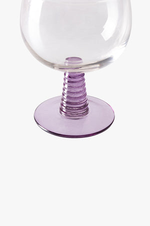 Swirl Wine Glass Low