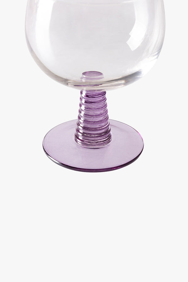 Swirl Wine Glass Low
