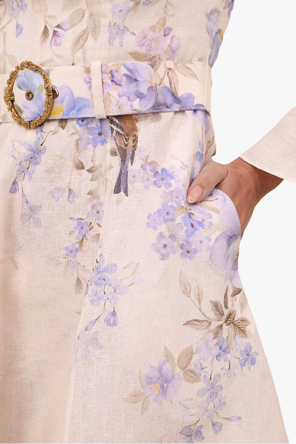 Luna Plunge Mini Dress