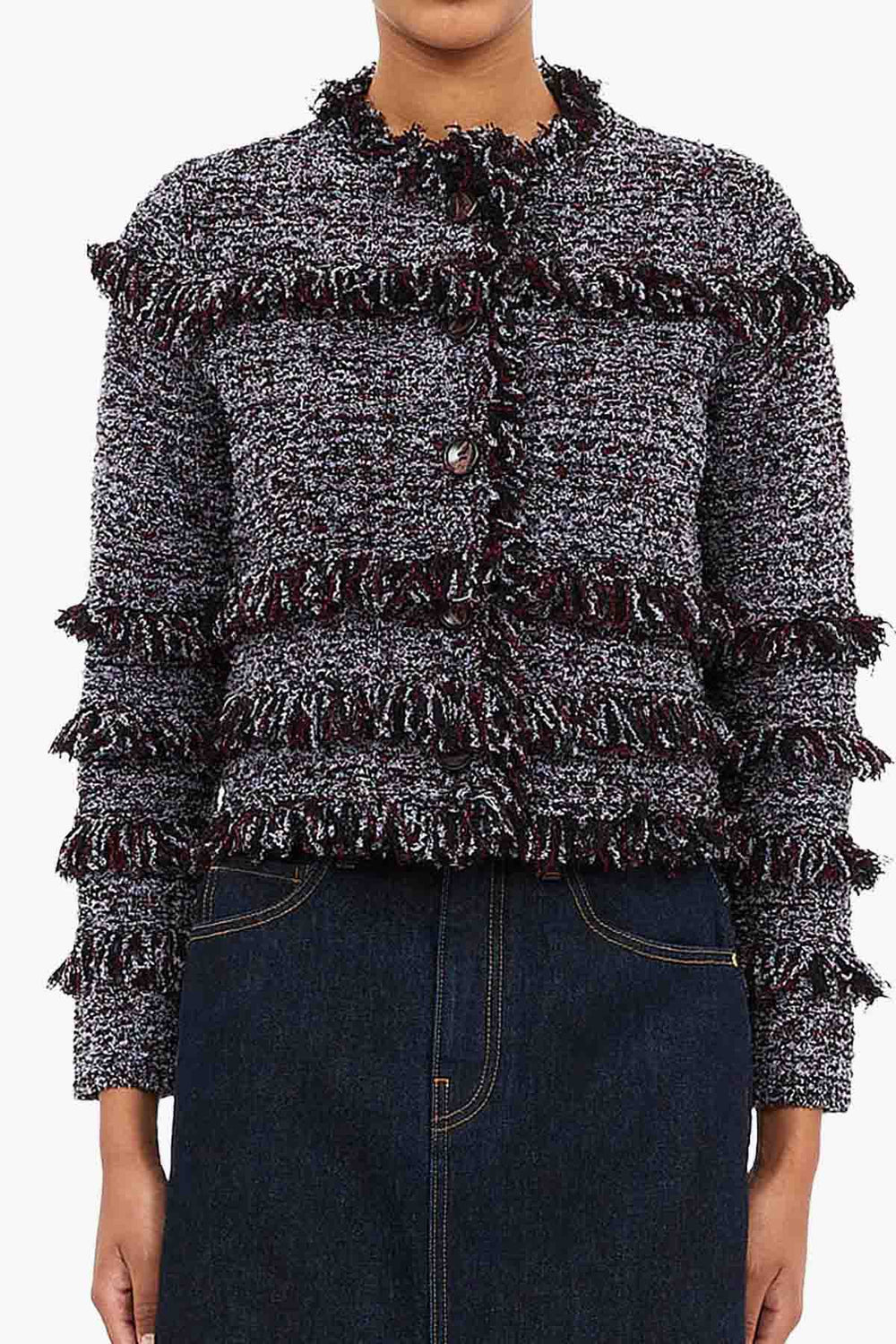 Gita Knit Tweed Jacket