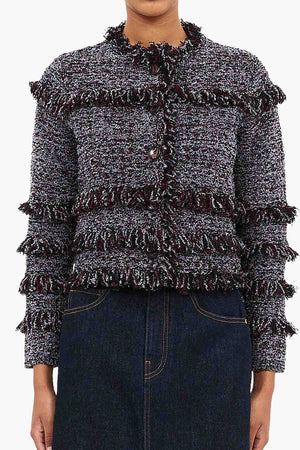 Gita Knit Tweed Jacket
