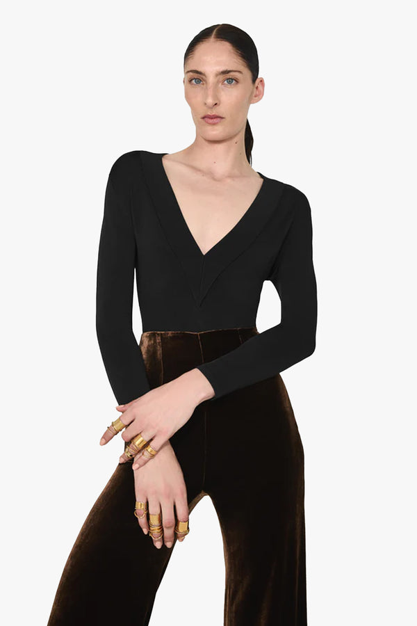 Sasha V-Neck Bodysuit