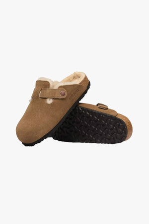 Boston Shearling Suede Leather