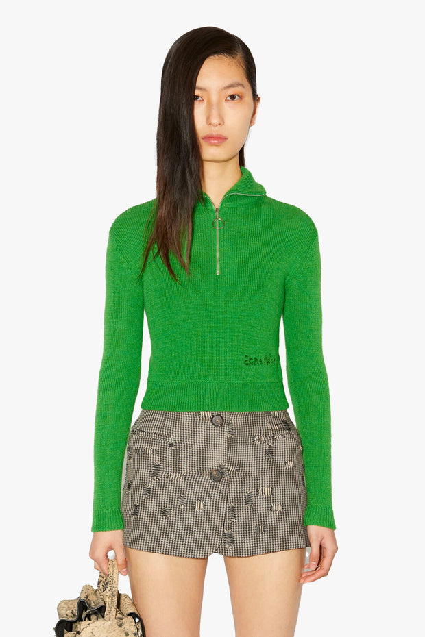 Half Zip Knit Jumper