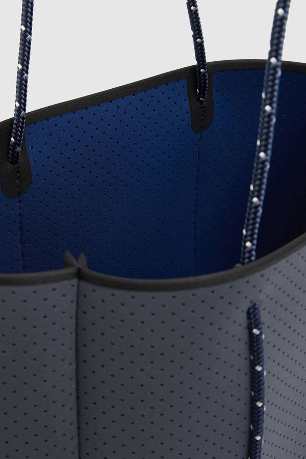 Flying Solo Pewter Navy