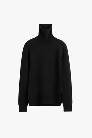 High-Neck Double Knit