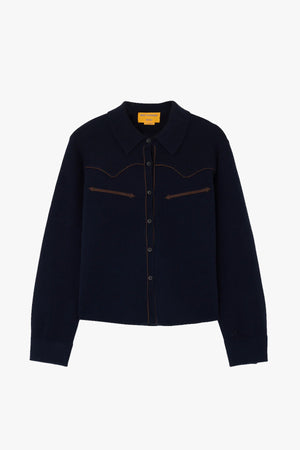 Cropped Western Shirt