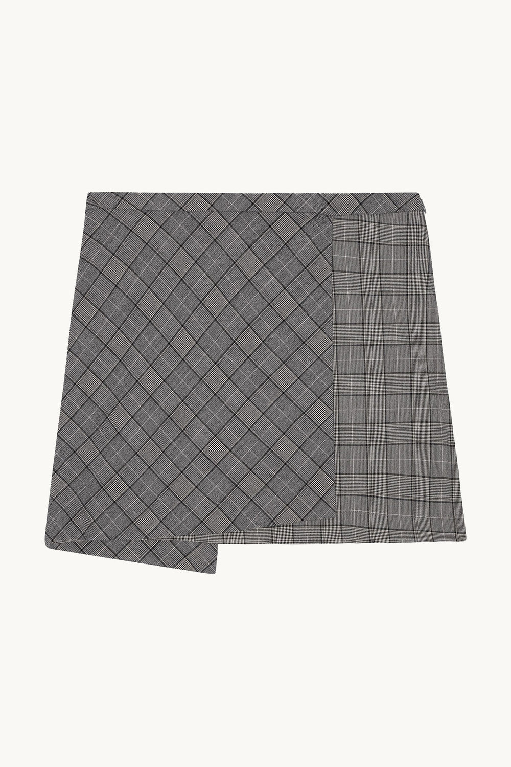 Check Mix Mini Skirt