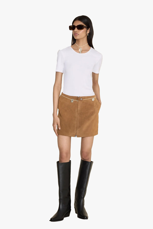 Cia Leather Skirt