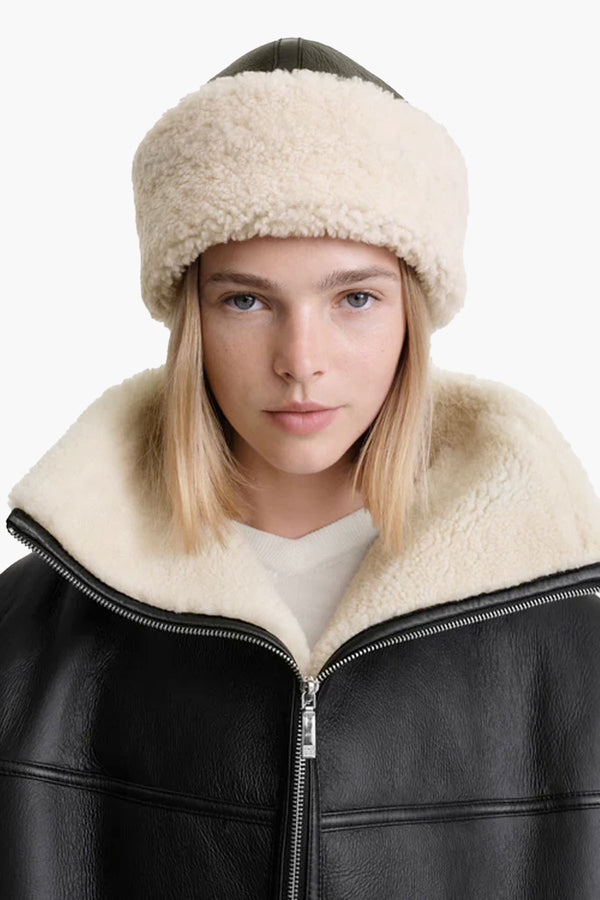 Shearling Winter Hat