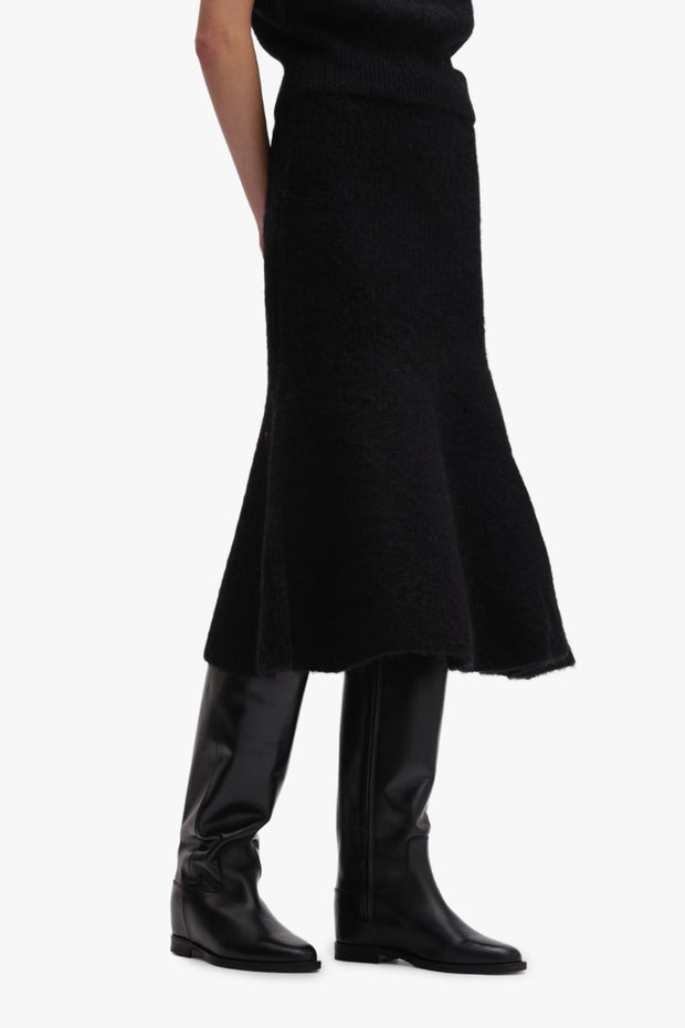 Knit Midi Skirt