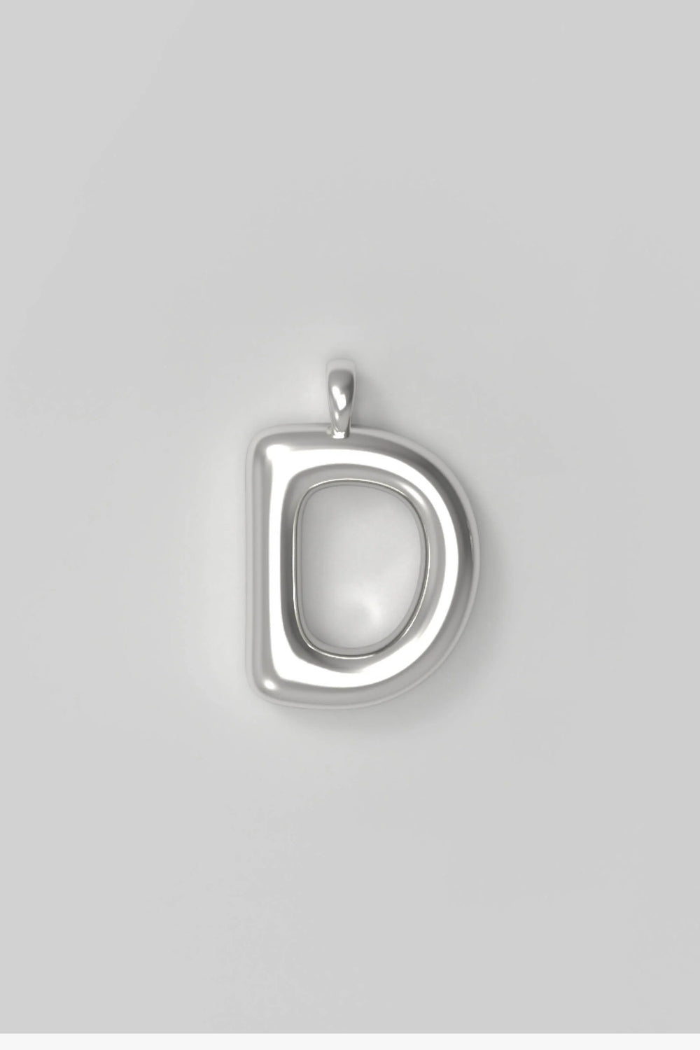 Letter charm Large D