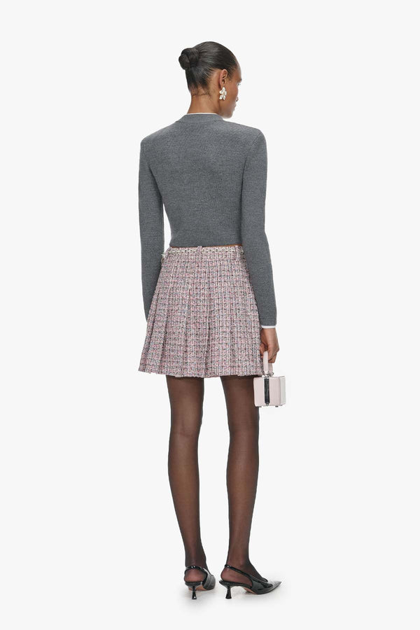 Crochet flower cardigan